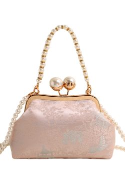 Chinese-Style Qipao Handbag for Women, Summer 2025 Embroidered Crossbody Phone Bag, Ancient Style Fashion Accessory