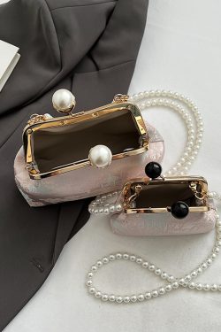 Chinese-Style Qipao Handbag for Women, Summer 2025 Embroidered Crossbody Phone Bag, Ancient Style Fashion Accessory