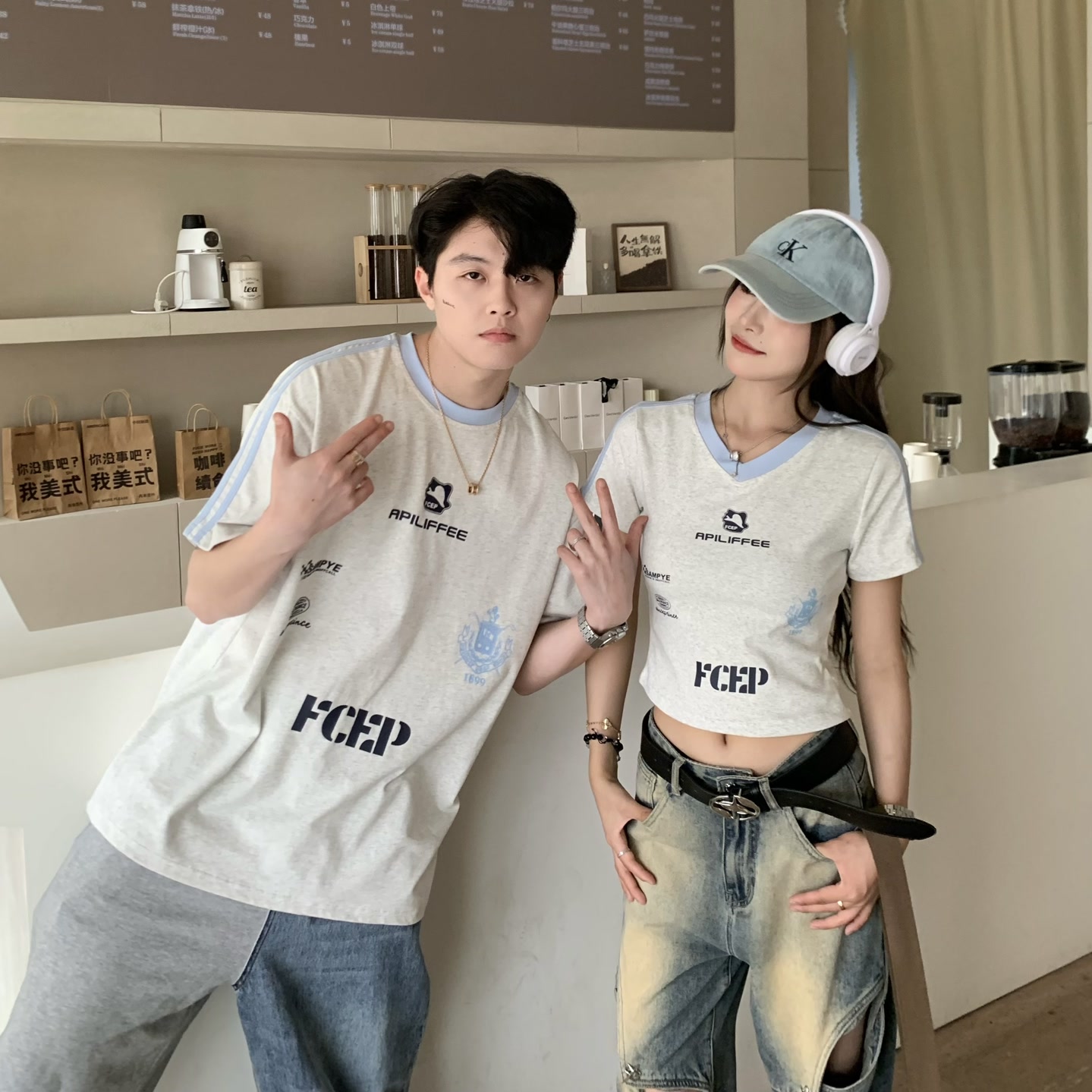 Color Block Letter Print Short Sleeve T-Shirt for Women - Casual Summer Loose Fit American Style Top for Spicy Girls Color Block Letter Print Short Sleeve T-Shirt for Women - Casual Summer Loose Fit American Style Top for Spicy Girls