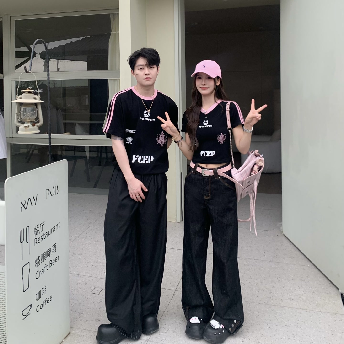 Color Block Letter Print Short Sleeve T-Shirt for Women - Casual Summer Loose Fit American Style Top for Spicy Girls Color Block Letter Print Short Sleeve T-Shirt for Women - Casual Summer Loose Fit American Style Top for Spicy Girls