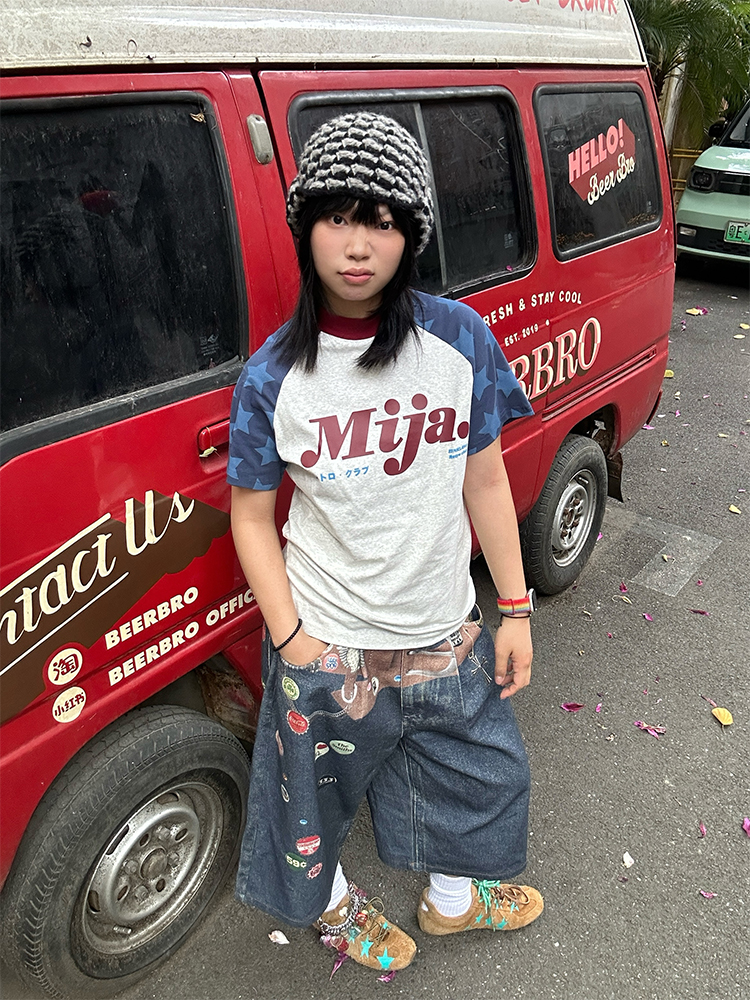 Color Block Star Shoulder Short Sleeve T-Shirt for Men and Women - Casual American Letter Print Tee, 2025 Spring Style Color Block Star Shoulder Short Sleeve T-Shirt for Men and Women - Casual American Letter Print Tee, 2025 Spring Style