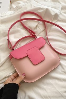 Color-Blocking Small Handbag for Women - Trendy Crossbody Bag, Versatile Square Design for Spring/Summer 2025 Fashion
