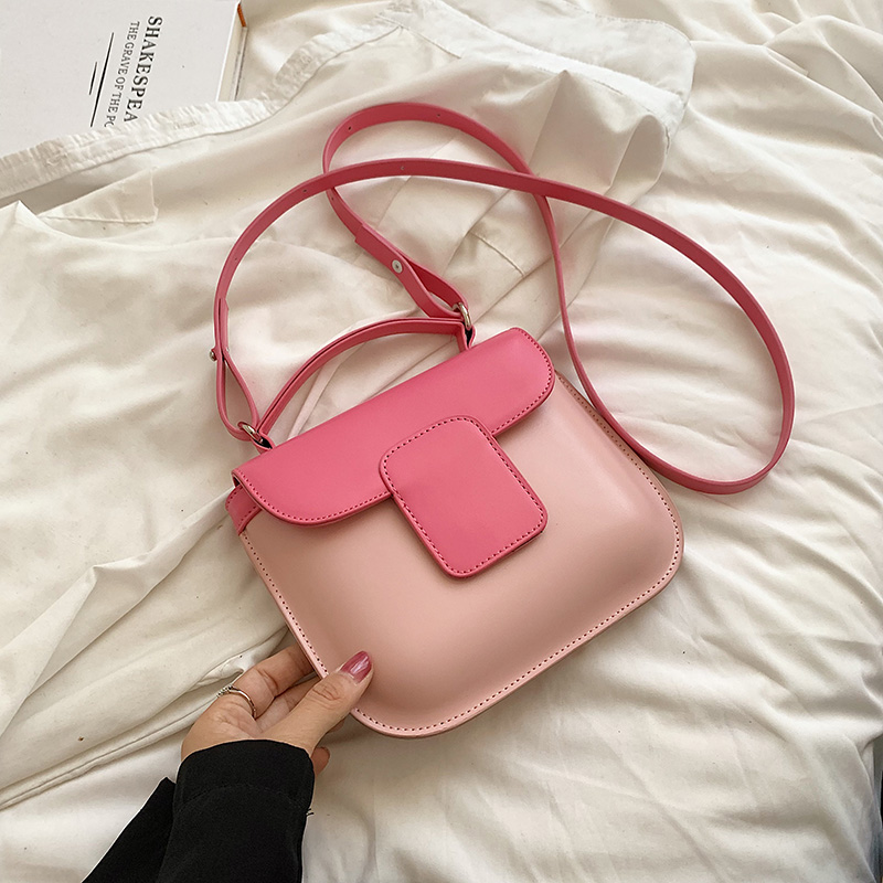 Color-Blocking Small Handbag for Women - Trendy Crossbody Bag, Versatile Square Design for Spring/Summer 2025 Fashion Color-Blocking Small Handbag for Women - Trendy Crossbody Bag, Versatile Square Design for Spring/Summer 2025 Fashion