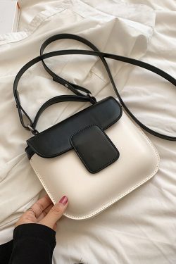 Color-Blocking Small Handbag for Women - Trendy Crossbody Bag, Versatile Square Design for Spring/Summer 2025 Fashion