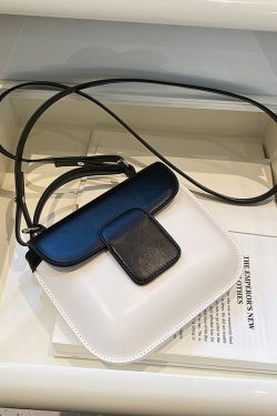 Color-Blocking Small Handbag for Women - Trendy Crossbody Bag, Versatile Square Design for Spring/Summer 2025 Fashion