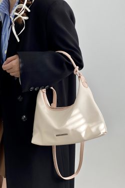 Color-Blocking Women's Underarm Bag - High-End Spring Summer Crossbody Small Bag for Trendy Style