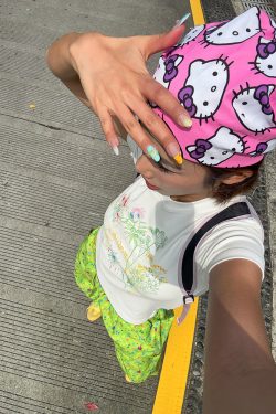 Colorful Floral Print Round Neck T-Shirt for Men and Women - Loose Casual Summer Base Layer - Y2K Style