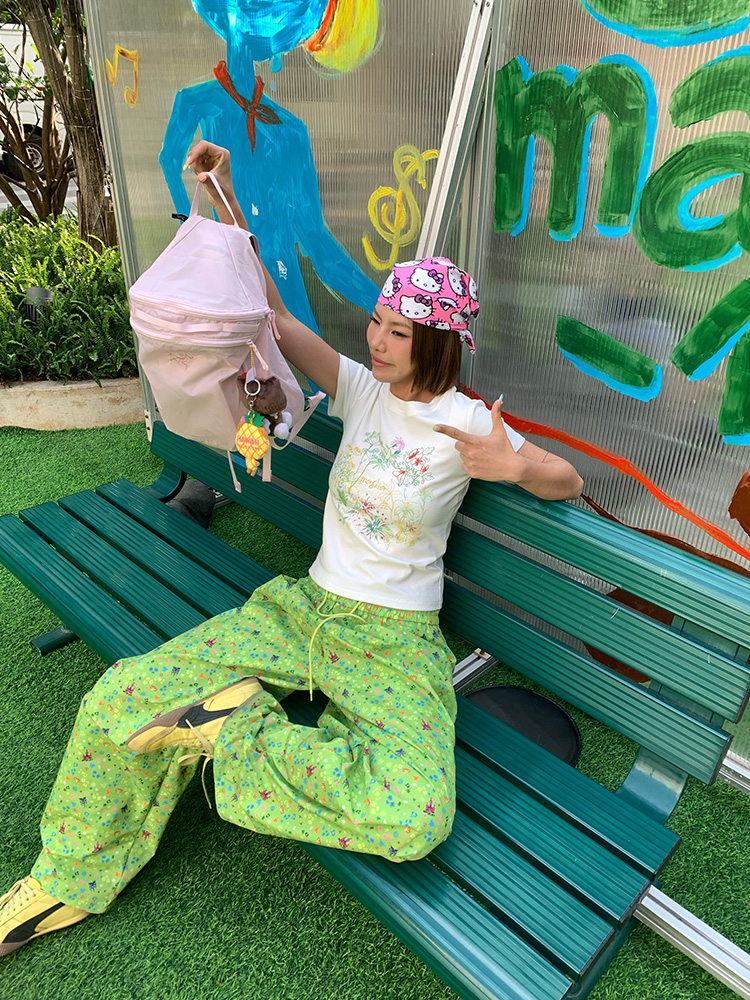 Colorful Floral Print Round Neck T-Shirt for Men and Women - Loose Casual Summer Base Layer - Y2K Style Colorful Floral Print Round Neck T-Shirt for Men and Women - Loose Casual Summer Base Layer - Y2K Style