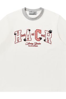 Cool Feeling Color-Block Patch Embroidery Sorona Short-Sleeve T-Shirt for Kids - Fun Summer Style