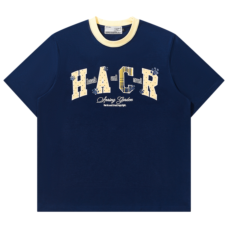 Cool Feeling Color-Block Patch Embroidery Sorona Short-Sleeve T-Shirt for Kids - Fun Summer Style Cool Feeling Color-Block Patch Embroidery Sorona Short-Sleeve T-Shirt for Kids - Fun Summer Style