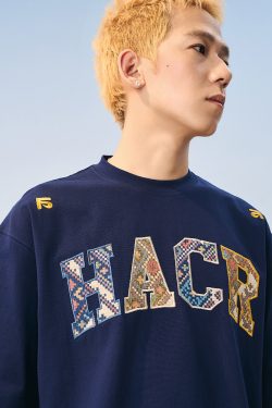 Cool Feeling Ethnic Style Patch Embroidery Loose Sorona Short Sleeve T-shirt for Summer, Y2K Fashion, Casual Wear