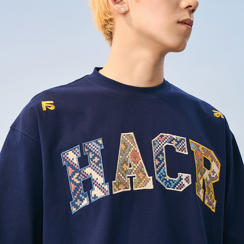 Cool Feeling Ethnic Style Patch Embroidery Loose Sorona Short Sleeve T-shirt for Summer, Y2K Fashion, Casual Wear Cool Feeling Ethnic Style Patch Embroidery Loose Sorona Short Sleeve T-shirt for Summer, Y2K Fashion, Casual Wear