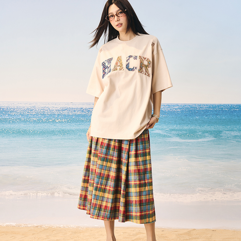 Cool Feeling Ethnic Style Patch Embroidery Loose Sorona Short Sleeve T-shirt for Summer, Y2K Fashion, Casual Wear Cool Feeling Ethnic Style Patch Embroidery Loose Sorona Short Sleeve T-shirt for Summer, Y2K Fashion, Casual Wear