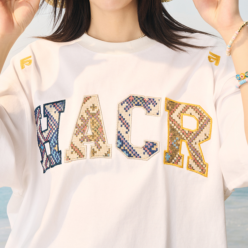 Cool Feeling Ethnic Style Patch Embroidery Loose Sorona Short Sleeve T-shirt for Summer, Y2K Fashion, Casual Wear Cool Feeling Ethnic Style Patch Embroidery Loose Sorona Short Sleeve T-shirt for Summer, Y2K Fashion, Casual Wear