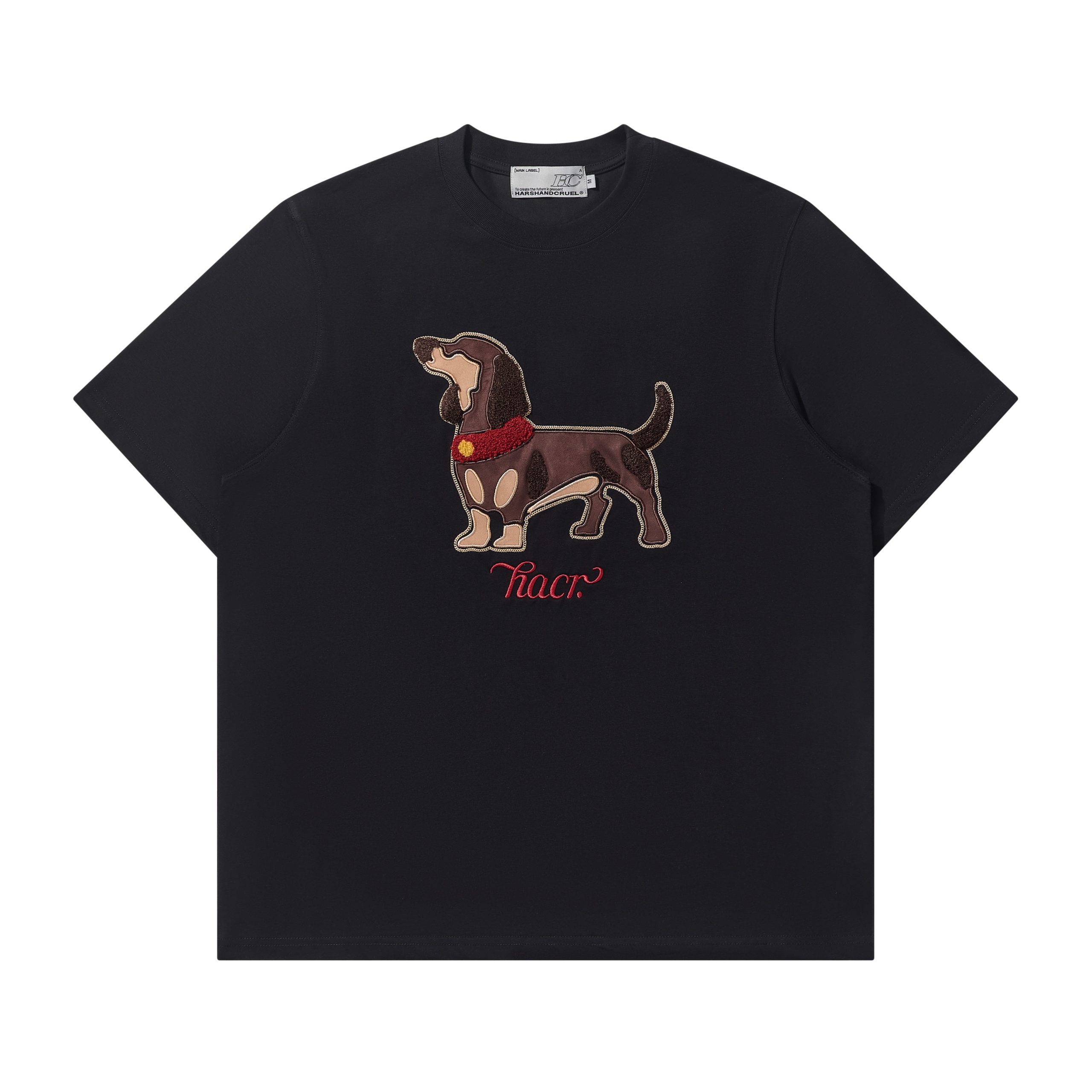 Cool Feeling Sunscreen Suede Patch Towel Embroidered Puppy Short Sleeve T-Shirt - Trendy Y2K Style for Casual Wear Cool Feeling Sunscreen Suede Patch Towel Embroidered Puppy Short Sleeve T-Shirt - Trendy Y2K Style for Casual Wear