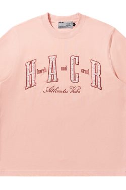 Cool Sensation Sunscreen Patch Embroidery Pearl Round Neck Sorona T-shirt - Trendy Y2K Style for Summer Wear