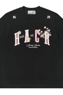 Cooling Guava Series Small Fragrant Patch Embroidered Couple Summer Sorona T-Shirt for Men and Women