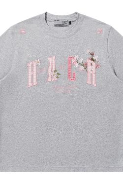 Cooling Guava Series Small Fragrant Patch Embroidered Couple Summer Sorona T-Shirt for Men and Women