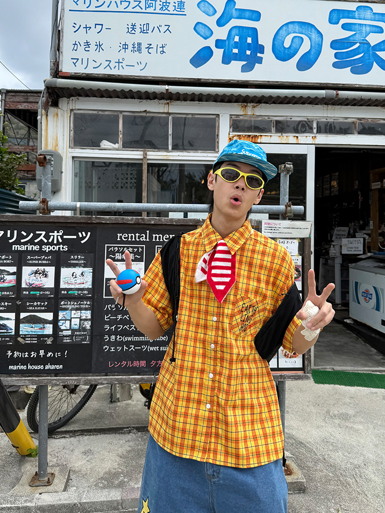 Custom American Striped Color-Block Short-Sleeve Shirt for Men and Women, Summer Loose Casual Streetwear Custom American Striped Color-Block Short-Sleeve Shirt for Men and Women, Summer Loose Casual Streetwear