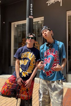 Custom Summer American Letter Print Short Sleeve T-Shirt for Men and Women, Loose Fit Sorona Casual Tee, Trendy Versatile Style