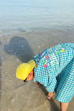 Custom Summer Floral Embroidery Short Sleeve Shirt for Men and Women - Loose Casual Thin Sun Protection Jacket