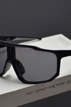 Cyberpunk Futuristic Square Frame One-Piece Sunglasses for Men and Women - Trendy Colorful Cycling Windproof Eyewear