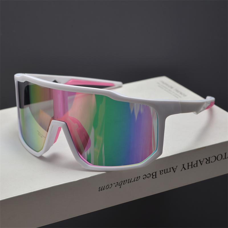 Cyberpunk Futuristic Square Frame One-Piece Sunglasses for Men and Women - Trendy Colorful Cycling Windproof Eyewear Cyberpunk Futuristic Square Frame One-Piece Sunglasses for Men and Women - Trendy Colorful Cycling Windproof Eyewear