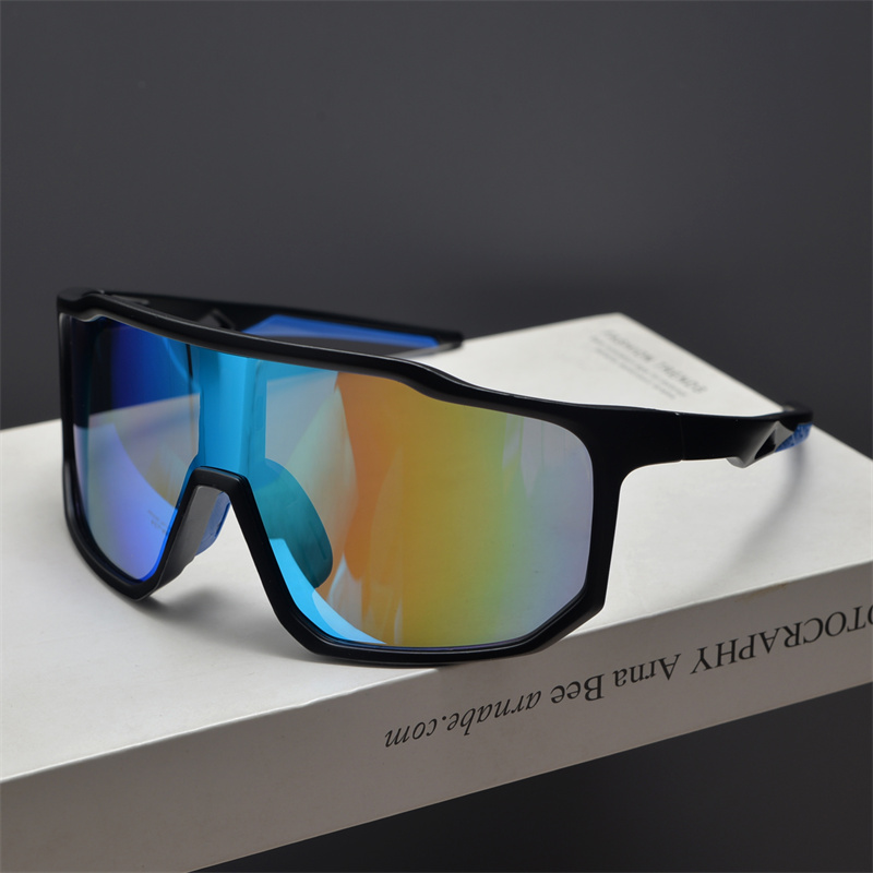 Cyberpunk Futuristic Square Frame One-Piece Sunglasses for Men and Women - Trendy Colorful Cycling Windproof Eyewear Cyberpunk Futuristic Square Frame One-Piece Sunglasses for Men and Women - Trendy Colorful Cycling Windproof Eyewear