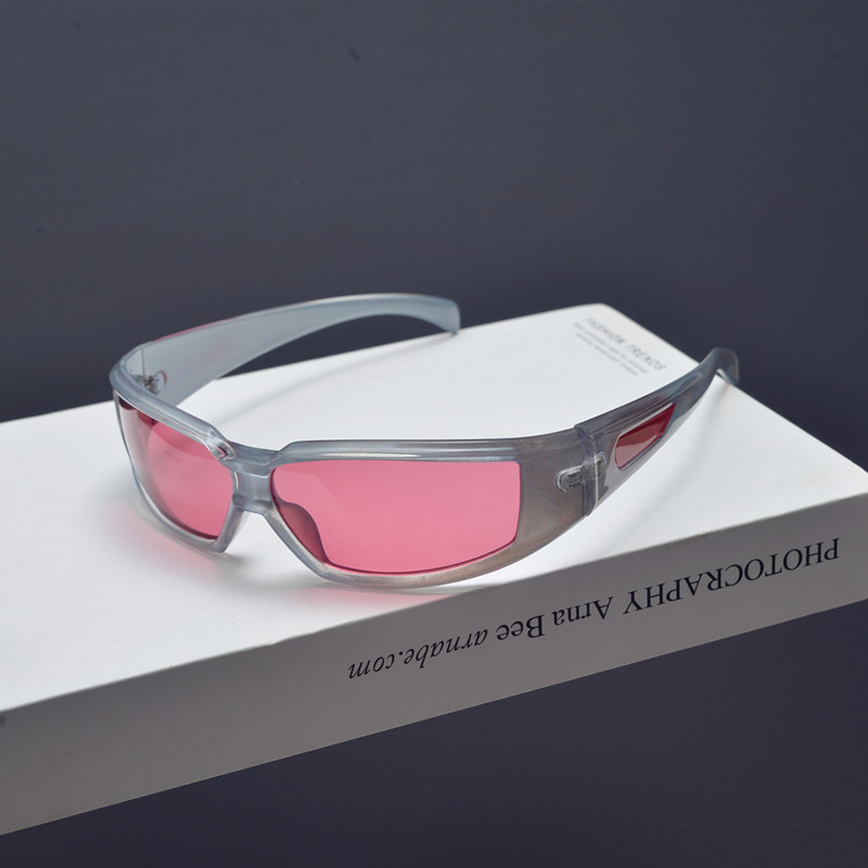 Cyberpunk Futuristic Tech-Style Sunglasses for Men and Women, Retro Millennial Streetwear Cycling Eyewear Cyberpunk Futuristic Tech-Style Sunglasses for Men and Women, Retro Millennial Streetwear Cycling Eyewear