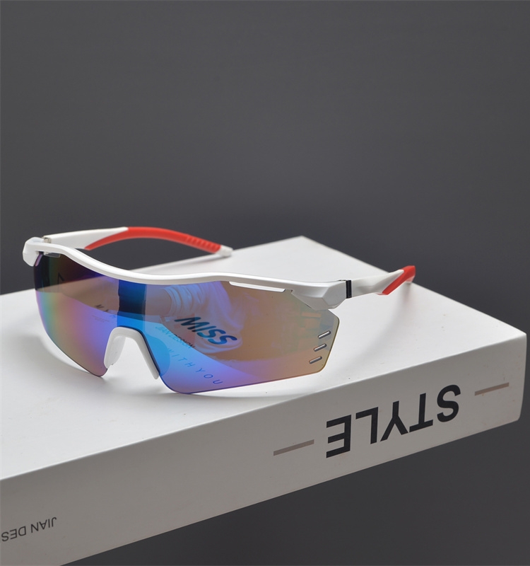 Cyberpunk Futuristic Unisex Outdoor Cycling Sunglasses with Windproof Design and Colorful Laser Lenses Cyberpunk Futuristic Unisex Outdoor Cycling Sunglasses with Windproof Design and Colorful Laser Lenses