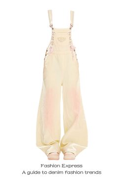Dopamine Pink Gradient Lace-Up Fufu Suspenders Women's Wide-Leg Jumpsuit for Autumn Winter 2025 Y2K Fashion Trend