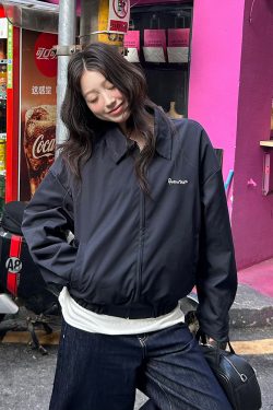 Double-Sided Plaid Work Jacket for Couples - Versatile Loose Top Coat for Spring and Autumn, Trendy National Style