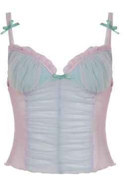 Dreamy Clouds Floral Bodycon Ultra-Short Skirt for Women - Low-Waist Brushed Edge Half Skirt in Trendy Y2K Style