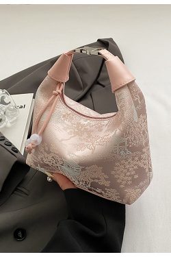 Embroidered Chinese Style Underarm Bag for Women - High-End Single Shoulder Crossbody Bag for Summer 2025