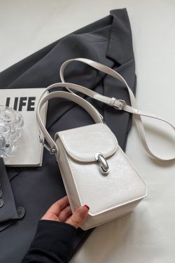 Exquisite Summer Tote Bag for Women 2025 - High-End Silver Crossbody Handbag & Mobile Phone Bag