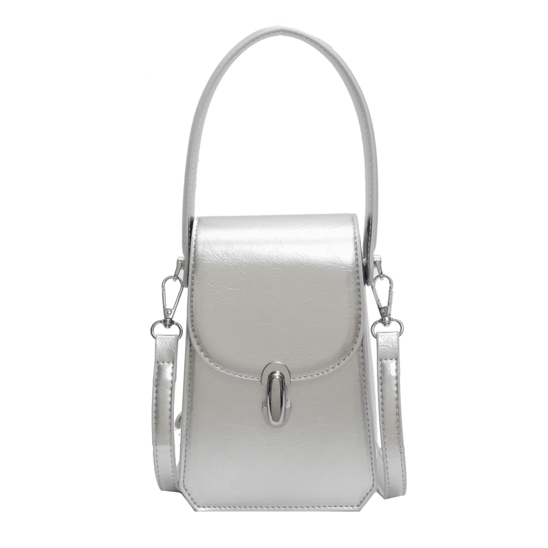 Exquisite Summer Tote Bag for Women 2025 - High-End Silver Crossbody Handbag & Mobile Phone Bag Exquisite Summer Tote Bag for Women 2025 - High-End Silver Crossbody Handbag & Mobile Phone Bag