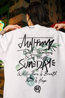 Floral Graphic Short Sleeve T-Shirt, Unisex, 280g Heavyweight, 2025 New Arrival, Y2K Style, Trendy Streetwear Fashion