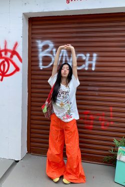 Floral Letter Print Off-Shoulder Short Sleeve T-Shirt for Women, Slim Fit Summer Top, American Style, Y2K Fashion