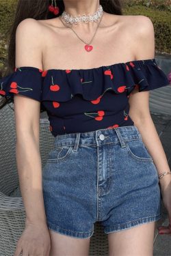 Floral Ruffled Square Neck Cami Top for Women - Handmade Vintage French Style - Spring/Summer 2024 Vacation Fashion