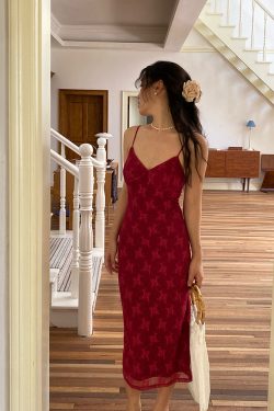 French Lace Camisole Dress with Elastic Mesh Bodycon Skirt - Slim Fit, European American Style, Perfect for Y2K and Chic Occasions