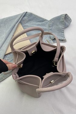 French Retro Lychee Pattern Handbag for Women - 2025 Textured Versatile Shoulder Crossbody Bag, Fashionable Commuting Style