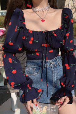 French Square Neck Lantern Sleeve Drawstring Waist Vacation Blouse Top - 2025 Fashion Trend for Effortless Style