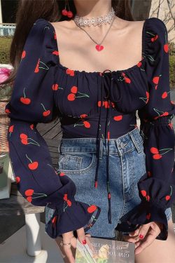 French Square Neck Lantern Sleeve Drawstring Waist Vacation Blouse Top - 2025 Fashion Trend for Effortless Style