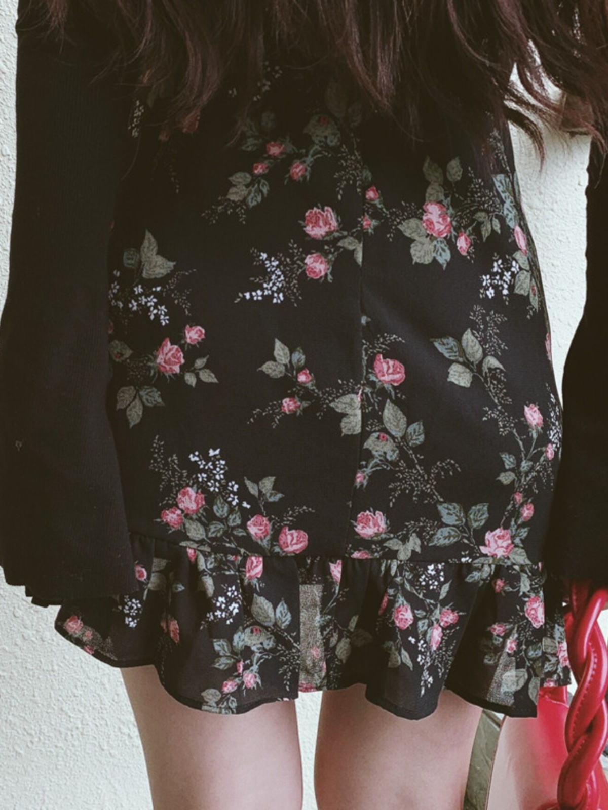 French Vintage Floral Ruffled High-Waisted A-Line Mini Skirt for Spring/Summer 2025 - Chic 90s Inspired Fashion French Vintage Floral Ruffled High-Waisted A-Line Mini Skirt for Spring/Summer 2025 - Chic 90s Inspired Fashion