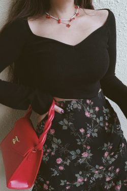 French Vintage Floral Ruffled High-Waisted A-Line Mini Skirt for Spring/Summer 2025 - Chic 90s Inspired Fashion