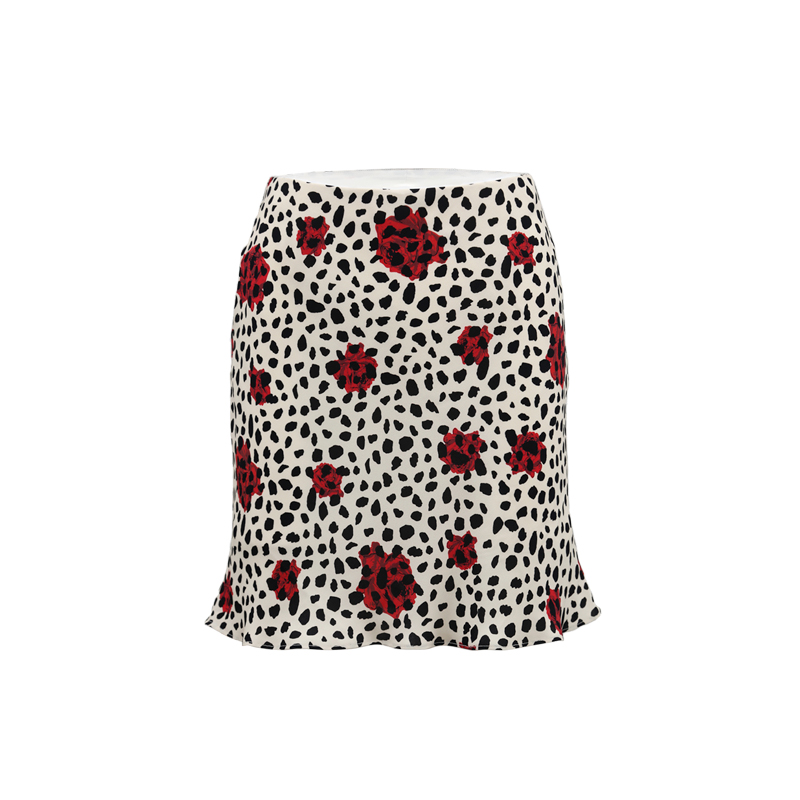 French Vintage Leopard Print A-Line Skirt - Sexy Slim Fit Short Skirt for 90s Y2K Style Fashion French Vintage Leopard Print A-Line Skirt - Sexy Slim Fit Short Skirt for 90s Y2K Style Fashion