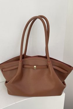 French Vintage Lychee Pattern Underarm Bag for Women - High-End Handheld Shoulder Bag for Spring Summer 2025 Commuting Style