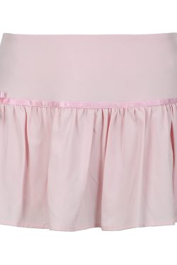 French Vintage Pleated Button Lace Trim Puff Sleeve Fitted Short Sleeve T-Shirt - Slim Fit Top for Y2K and Korean Style Fashion