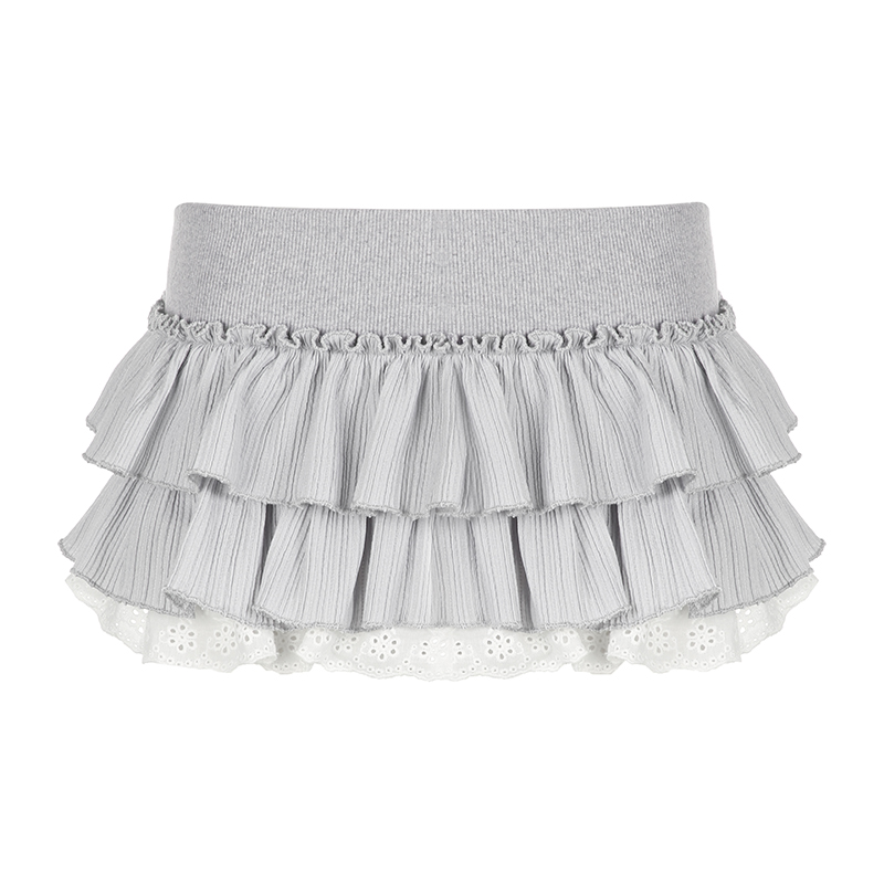 French Vintage Pleated Button Lace Trim Puff Sleeve Fitted Short Sleeve T-Shirt - Slim Fit Top for Y2K and Korean Style Fashion French Vintage Pleated Button Lace Trim Puff Sleeve Fitted Short Sleeve T-Shirt - Slim Fit Top for Y2K and Korean Style Fashion