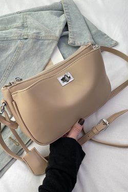 French Vintage Women's Underarm Bag 2025 - Small Square High-End Shoulder Crossbody Bag for Spring Summer Fashion